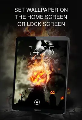 Halloween wallpapers android App screenshot 3