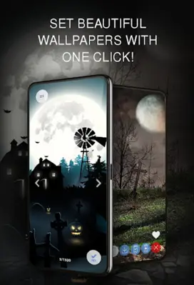 Halloween wallpapers android App screenshot 7